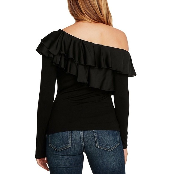 Vince Camuto one shoulder top - Picture 2 of 5
